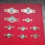 10 sigarenbanden  Wielrenners . ( lot), Enlèvement ou Envoi, Bagues de cigare