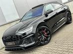 Audi Q8 55 TFSI E 381Pk 23Inch SQ8 dif Rs-int B&O S-line, Auto's, Audi, Automaat, 382 pk, Gebruikt, Zwart