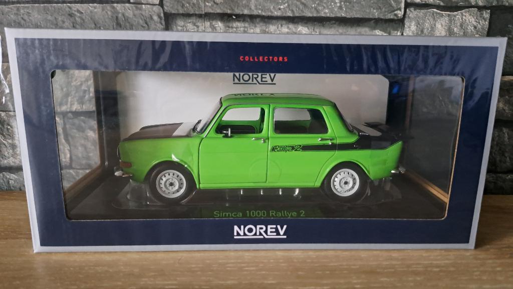 Simca 1000 Rallye 2 1976. 1/18éme norev, Neuf, Enlèvement ou Envoi, Voiture, Norev