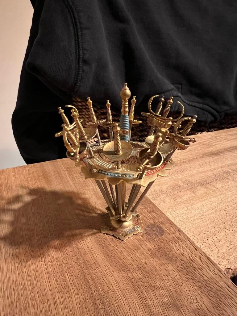 Épées à cocktail Vintage Toledo 12 pièces, Antiquités & Art, Enlèvement ou Envoi