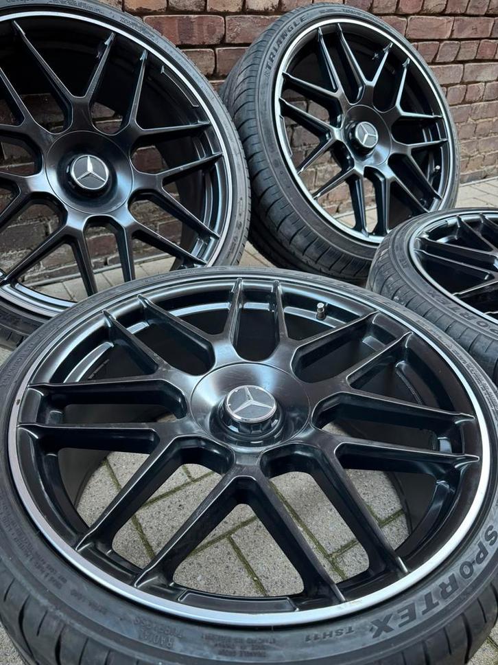 20” Mercedes breedset (8,5/ 2x 245/35/20 2x 275/30/20 2x 8, Auto-onderdelen, Banden en Velgen, Ophalen