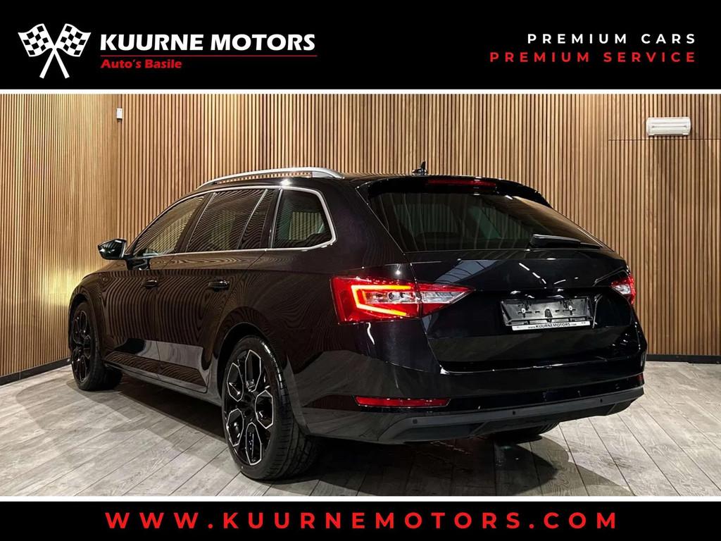 Skoda Superb Combi 2.0 TDI DSG Alu19"/Led/Cam/Gps *1j garant, Commande vocale, Entreprise, 1968 cm³, Noir