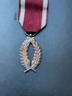 Medaille kroonorde zilver argent 950, Verzamelen, Ophalen of Verzenden