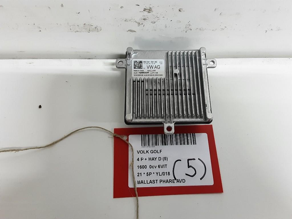 BALLAST DE PHARE XENON DROIT Volkswagen Golf VIII (CD1), Volkswagen, Mevr. I. Hauben, Utilisé, Rue de l'Espoir 34 34
4030  GRIVEGNÉE, BE