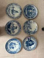 Assiettes décoratives bleues de Delft, Enlèvement