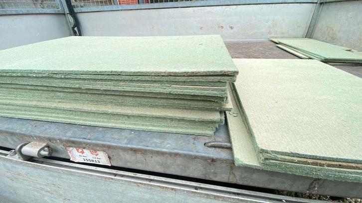 Sous-plancher vert pour panneaux stratifiés parquet moquette, Bricolage & Construction, Planches & Dalles, Comme neuf, Autres types