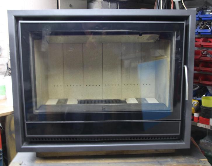 Cassette Bodart & Gonay optifire 800 Green, Huis en Inrichting, Kachels, Zo goed als nieuw, Inbouw, Houtkachel, Hout, Ophalen