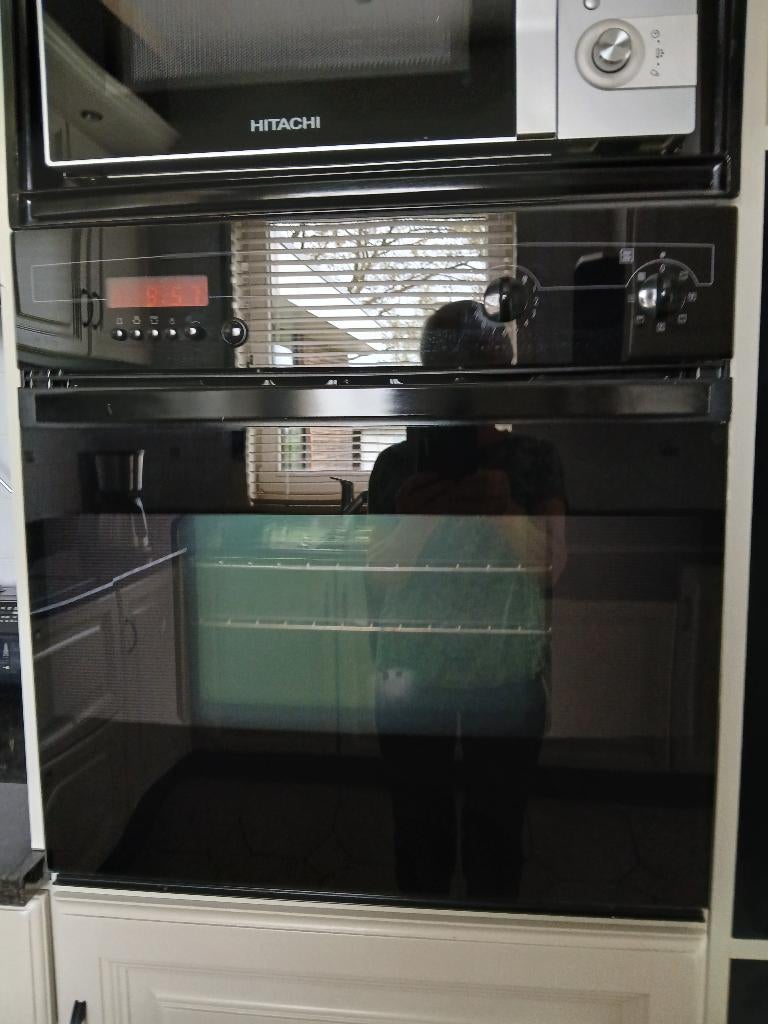 Inbouwoven, Gebruikt, Hete lucht, Oven met grill, Inbouw