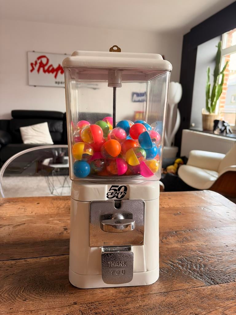 Splendide distributeur à chewing-gum ou boules surprises, Collections, Machines | Autre, Comme neuf, Enlèvement ou Envoi