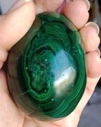 Malachite naturelle – Motif rosace/ondes – 391 g – Pièce de, Bijoux, Sacs & Beauté, Enlèvement ou Envoi, Vert