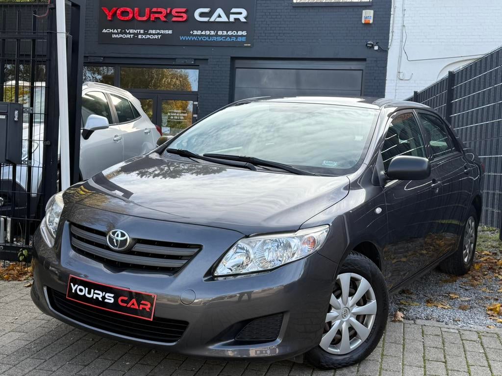 Toyota Corolla 1.4 Turbo D4D  1er Main Carnet Complet G, Autos, Toyota, Argent ou Gris, Achat, Boîte manuelle, Corolla