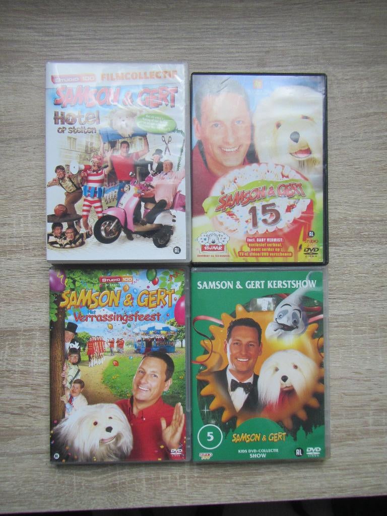 Lot Samson & Gert, Cd's en Dvd's, Dvd's | Kinderen en Jeugd, Zo goed als nieuw, Film, Overige genres, Alle leeftijden, Ophalen of Verzenden