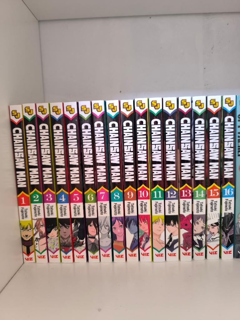 Chainsaw Man Manga 1-16, Livres, BD | Comics, Utilisé, Série complète ou Série, Japon (Manga), Enlèvement ou Envoi