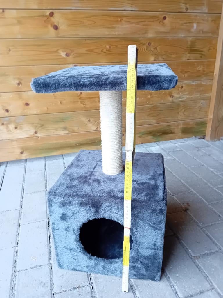 Kattekrabpaal met hokje, Animaux & Accessoires, Meubles griffoirs pour chats, Enlèvement