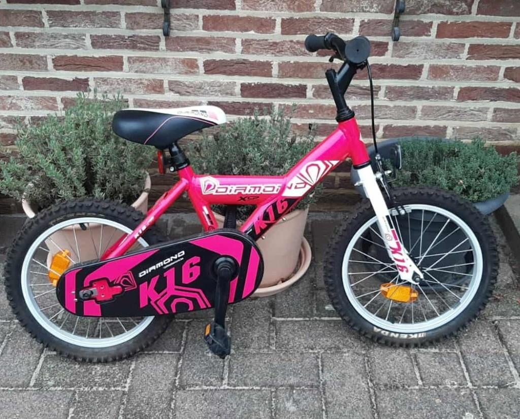 kinderfiets 16 inch Diamond, Ophalen, Nieuw, 16 tot 20 inch, Diamond