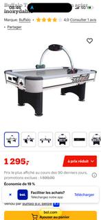 Très bonne offre : Air Hockey Buffalo Typhoon 7Ft, Enlèvement, Comme neuf