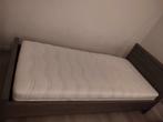 Bed - bedbodem - matras -  bureau, Huis en Inrichting, Slaapkamer | Bedden, Ophalen, Gebruikt, 90 cm, Eenpersoons