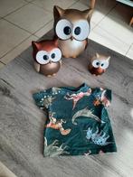 T-shirt dinoprint Hema maat 62, Kinderen en Baby's, Babykleding | Maat 62, Ophalen of Verzenden