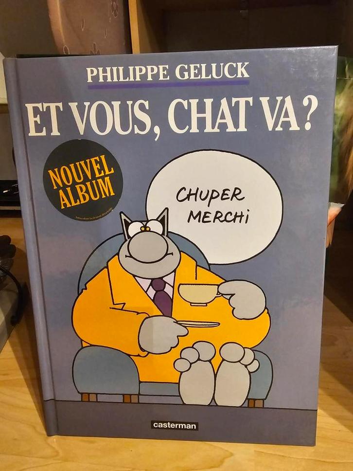 Livres Bande dessinée ( Le Chat ), Livres, Humour, Comme neuf, Enlèvement