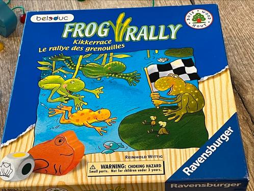 Ravensburger: le rallye des grenouilles (parfait etat), Enfants & Bébés, Jouets | Jouets en bois, Comme neuf