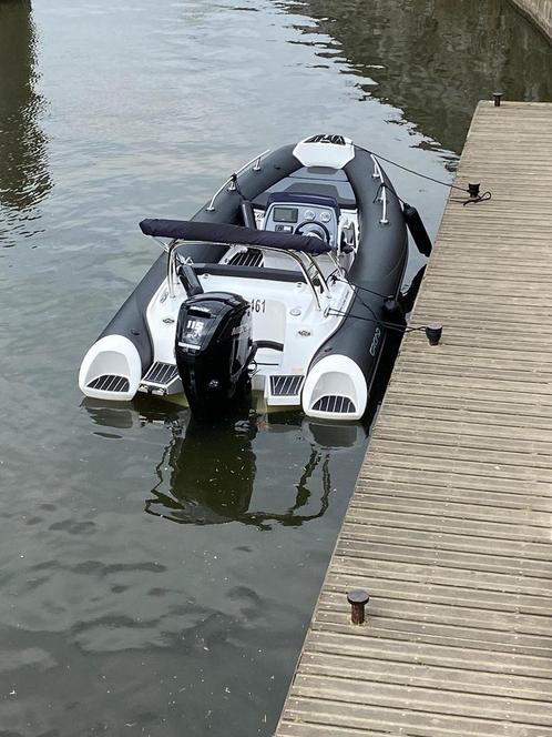 RIB Grand 500 met Mercury 115 pk uit 2022 als nieuw, Watersport en Boten, Rubberboten, Zo goed als nieuw, Ophalen