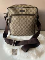 Originele GUCCI crossover/ schoudertas met portemonnee, Ophalen of Verzenden, Zo goed als nieuw, Beige, Overige merken