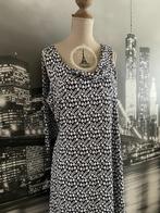 kleed jurk Terre Bleue met grafische print - 44, Maat 42/44 (L), Zo goed als nieuw, Onder de knie, Blauw