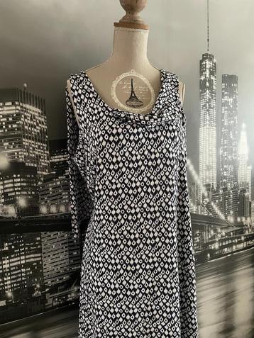 kleed jurk Terre Bleue met grafische print - 44 beschikbaar voor biedingen