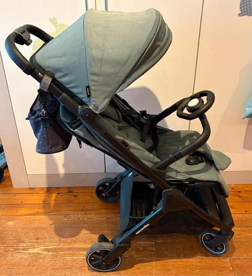 Easywalker Jackey Forest Green, Kinderen en Baby's, Buggy's, Zo goed als nieuw, Overige merken, Regenhoes, Verstelbare rugleuning