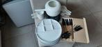 fondueset fondue set modern design gelakt gietijzer compleet, Ophalen, Zo goed als nieuw, Fondueset