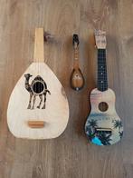 Lot van 3 decoratieve snaarinstrumenten, Ophalen of Verzenden, Gebruikt