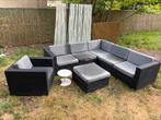 Loungeset rattan/wicker, Tuin en Terras, Ophalen, Gebruikt, Meer dan 8 zitplaatsen, Bank