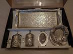 Turkse zilveren koffieset, Antiek en Kunst, Antiek | Zilver en Goud, Ophalen of Verzenden, Zilver