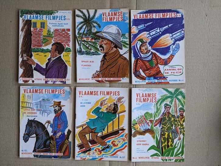 6 Vlaamse Filmpjes uit jaren ’70, Boeken, Kinderboeken | Jeugd | 10 tot 12 jaar, Gelezen, Ophalen of Verzenden