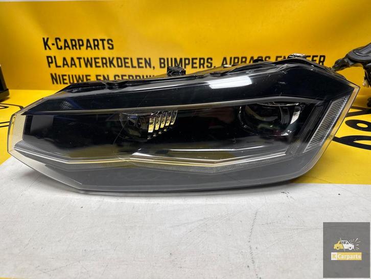 Koplamp Volkswagen Polo 2G 2017-21 Ful Led 2G1941035 Rechts, Auto-onderdelen, Verlichting, Volkswagen, Gebruikt