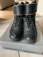 Motorlaarzen leder zwart maat 43, Motoren, Ophalen, Tweedehands