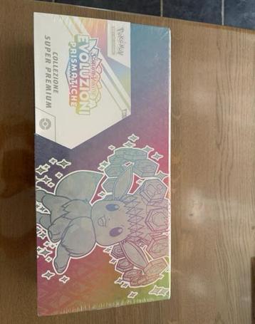pokemon tcg prismatic evolutions super premium collection beschikbaar voor biedingen