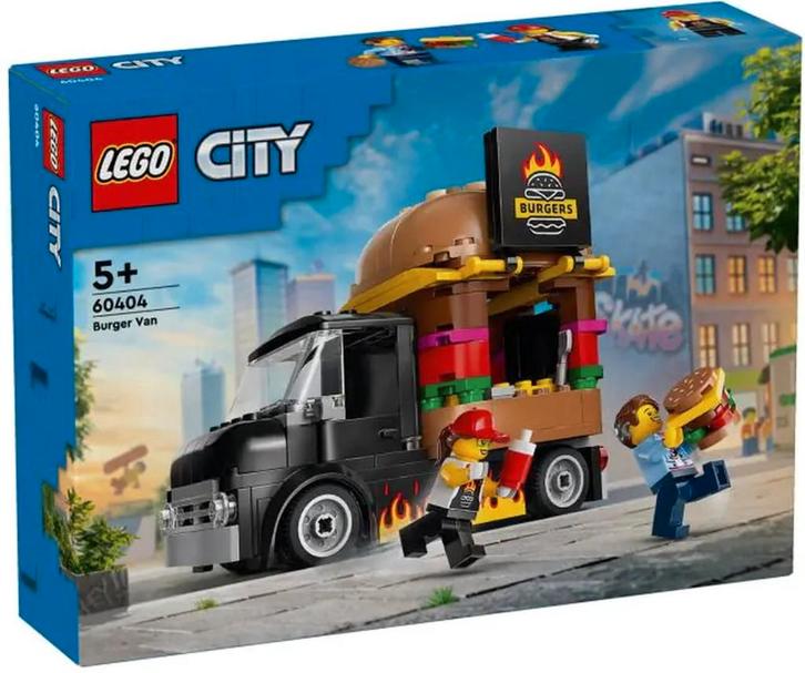 Lego 60404 City le camion de hamburger, Enfants & Bébés, Jouets | Duplo & Lego, Neuf, Lego, Ensemble complet, Enlèvement ou Envoi