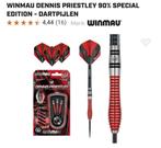 Darts Winmau Dennis Priestley, Sport en Fitness, Darts, Ophalen of Verzenden, Zo goed als nieuw, Pijlen