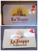 La trappe emaille reclamebord, ruilen, Ophalen of Verzenden, Gebruikt, Reclamebord
