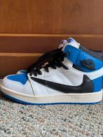 JORDAN 1 HIGH TRAVIS SCOTT X FRAGMENT blauw en wit maat 40, Kinderen en Baby's, Kinderkleding | Schoenen en Sokken, Nike jordan