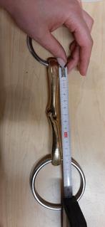 Sprenger bit 13 cm, Dieren en Toebehoren, Paarden en Pony's | Hoofdstellen en Tuigage, Ophalen of Verzenden, Zo goed als nieuw