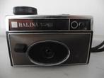 HALINA bruine en zilveren analoge camera, Gebruikt, Ophalen of Verzenden, Compact, Overige Merken