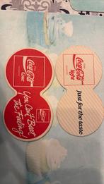 Oude bierviltjes coca cola, Verzamelen, Ophalen of Verzenden, Gebruikt