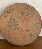 Oud dartbord gesigneerd 1995 harrows darts Justice harringto, Ophalen, Gebruikt, Dartbord, Soft tip