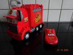 DISNEY CARS MEGA BLOKS LIGHTNING MCQUEEN MACK TRUCK, Kinderen en Baby's, Ophalen of Verzenden, Duplo