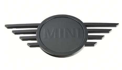 Logo piano black motorkap Mini Cooper F55 F56 F57 5114246524, Auto-onderdelen, Carrosserie, Mini, Nieuw, Ophalen of Verzenden