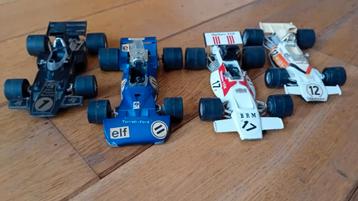 Polistil F1 wagentjes 70's beschikbaar voor biedingen