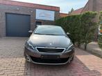 Peugeot 308 1.2 benzine 2015 Navi-Led- Trekhaak Garantie, Stof, 1199 cc, Euro 6, Zwart
