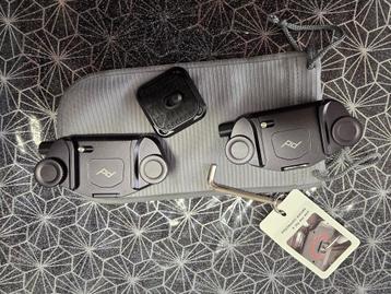 Peak Design Clip + 1 clip supplémentaire et sac de transport beschikbaar voor biedingen